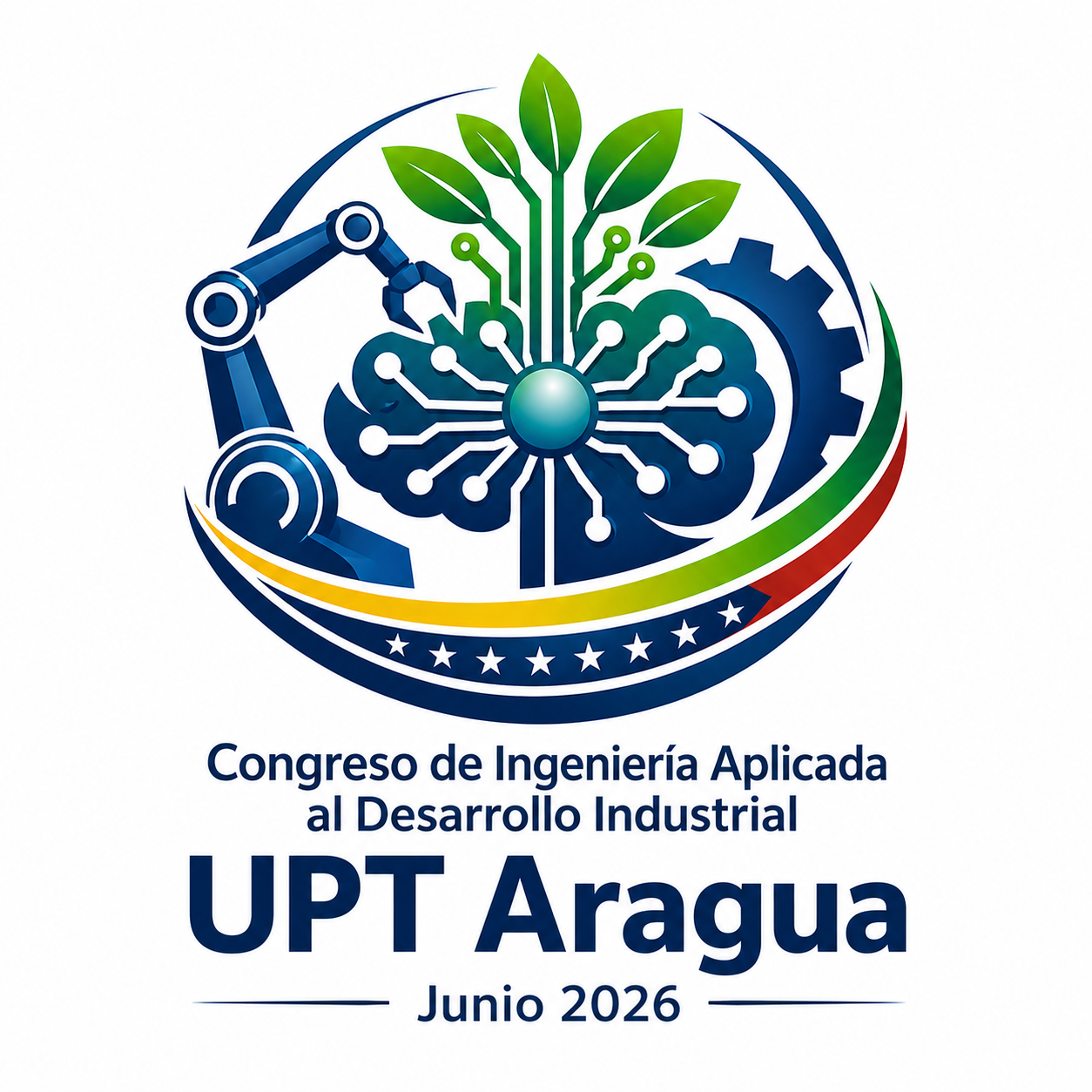 Logo Congreso de Ingenieria Aplicada al Desarrollo Industrial UPT Aragua 2026